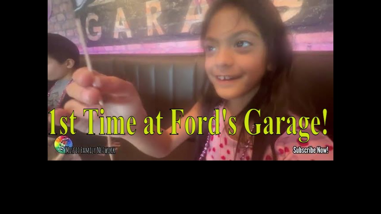 First Time At Ford’s Garage Champions Gate, Florida! A Delicious Family Meal and Experience!