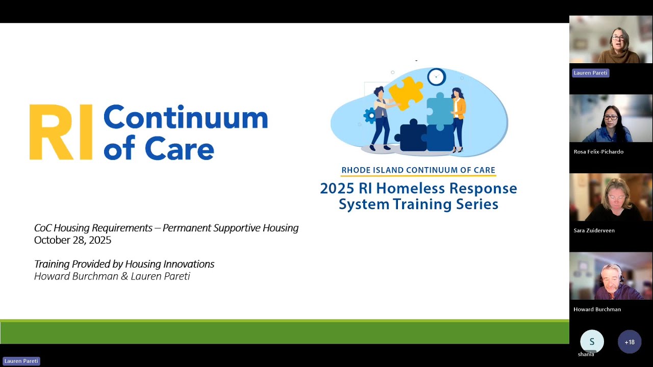 Housing Requirements within Permanent Supportive Housing