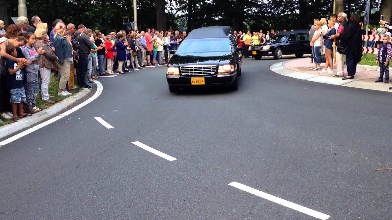 MH17 funeral cars in The Netherlands