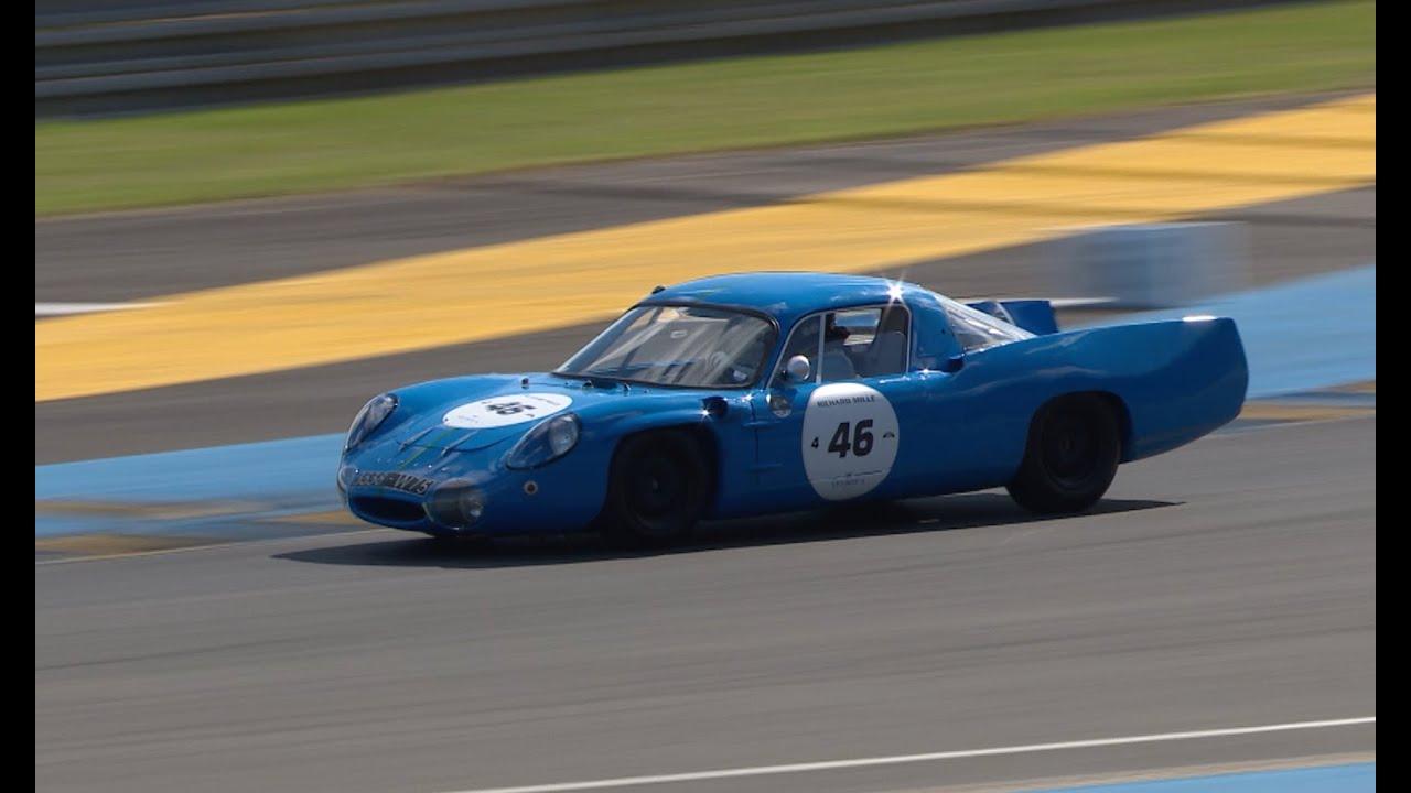 Mitch McCullough’s Alpine M64 chassis No. 1711 at the 2022 Le Mans Classic.