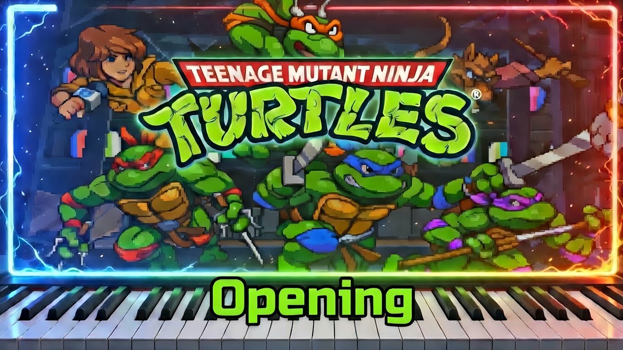 Teenage Mutant Ninja Turtles - Opening Theme [MIDI]