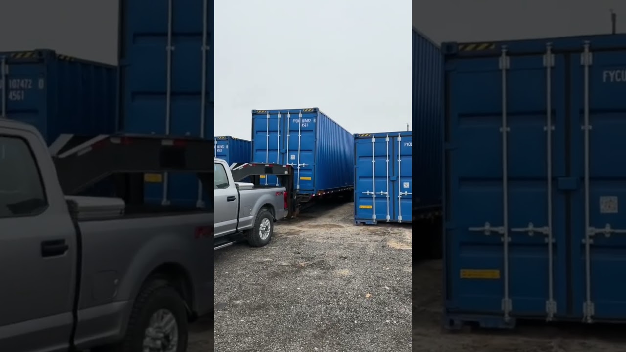 How We Deliver Your Container | USA Containers