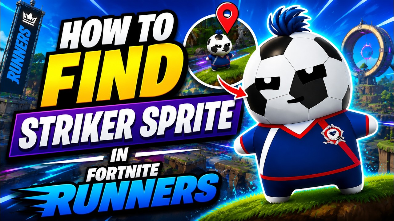 Где найти Striker Sprite в Fortnite Runners