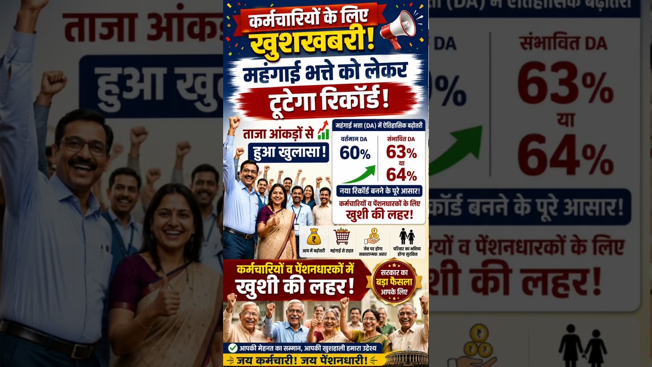 डीए को लेकर बड़ा खुलासा #dearnessallowancenews #pensioners_news #8thpaycommission #8thcpc