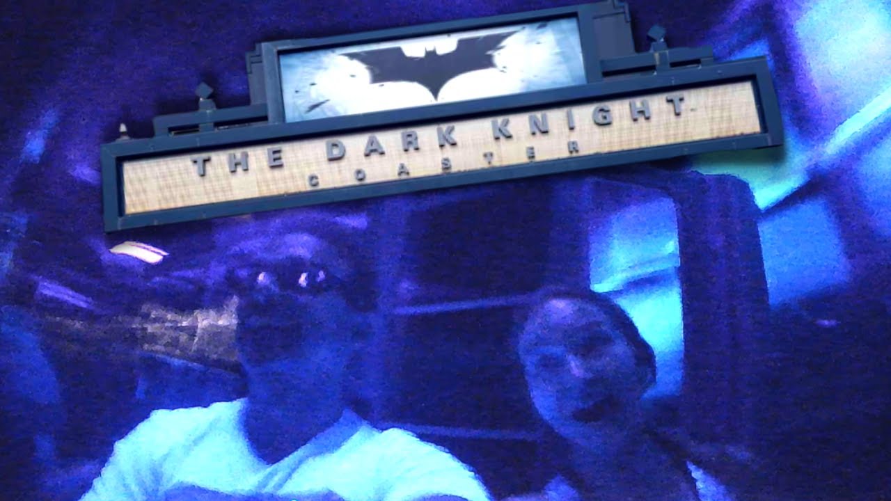 The Dark Knight Indoor Dark Coaster Six Flags Great America T5 The Traveler POV Ride & Review