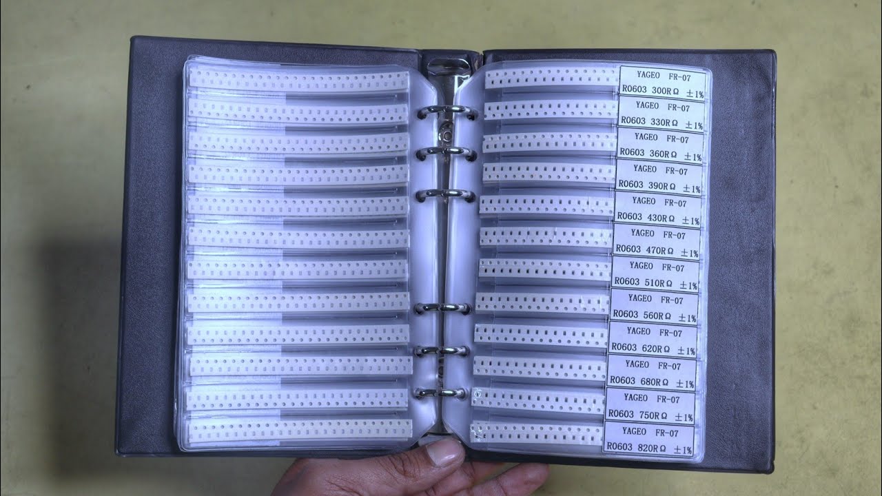 SMD Resistor BOOK | Basic Electronics Components