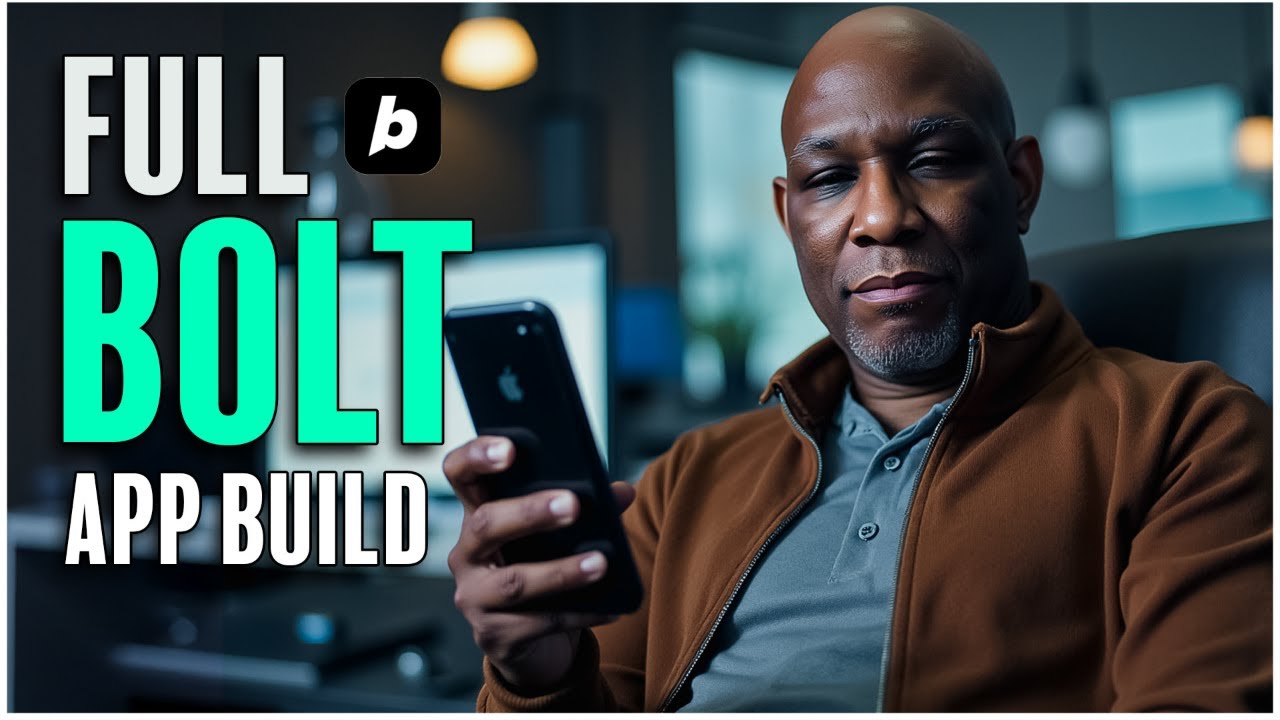 Bolt.new Full Web  App Build  w/Supabase  (Step-by-Step Guide)