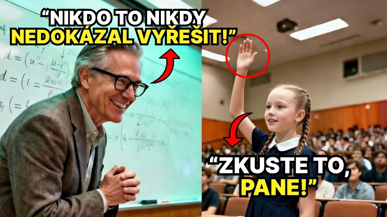 Profesoři prohlásili matematický problém za neřešitelný za 200 let - zvedla ruku, pokoj...