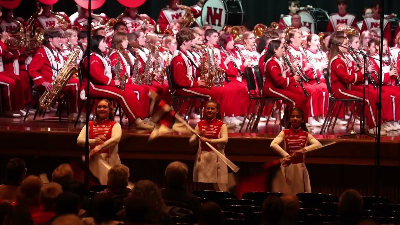 20251105 North Hills Marching Band Stadium Review