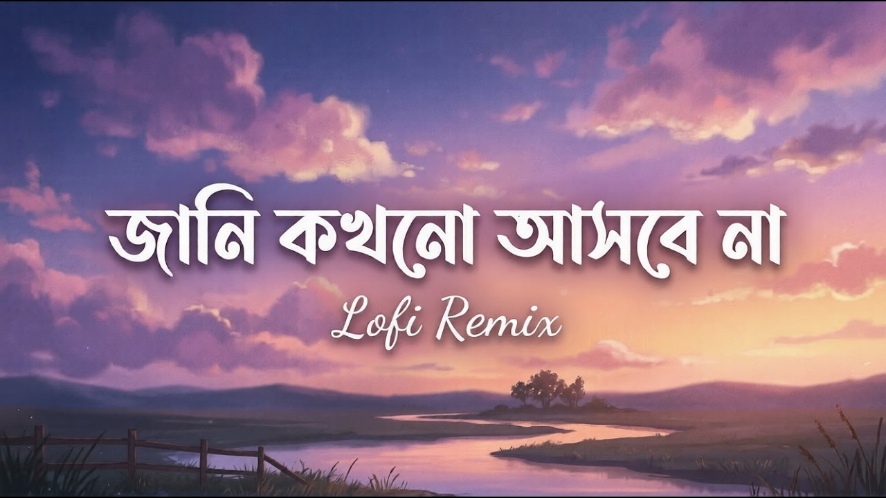 Jani Kokhono | জানি কখনো | Lofi Remix | SadLofi Bangla