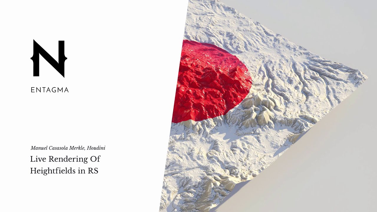 Live Rendering Of Heightfields In Redshift3D