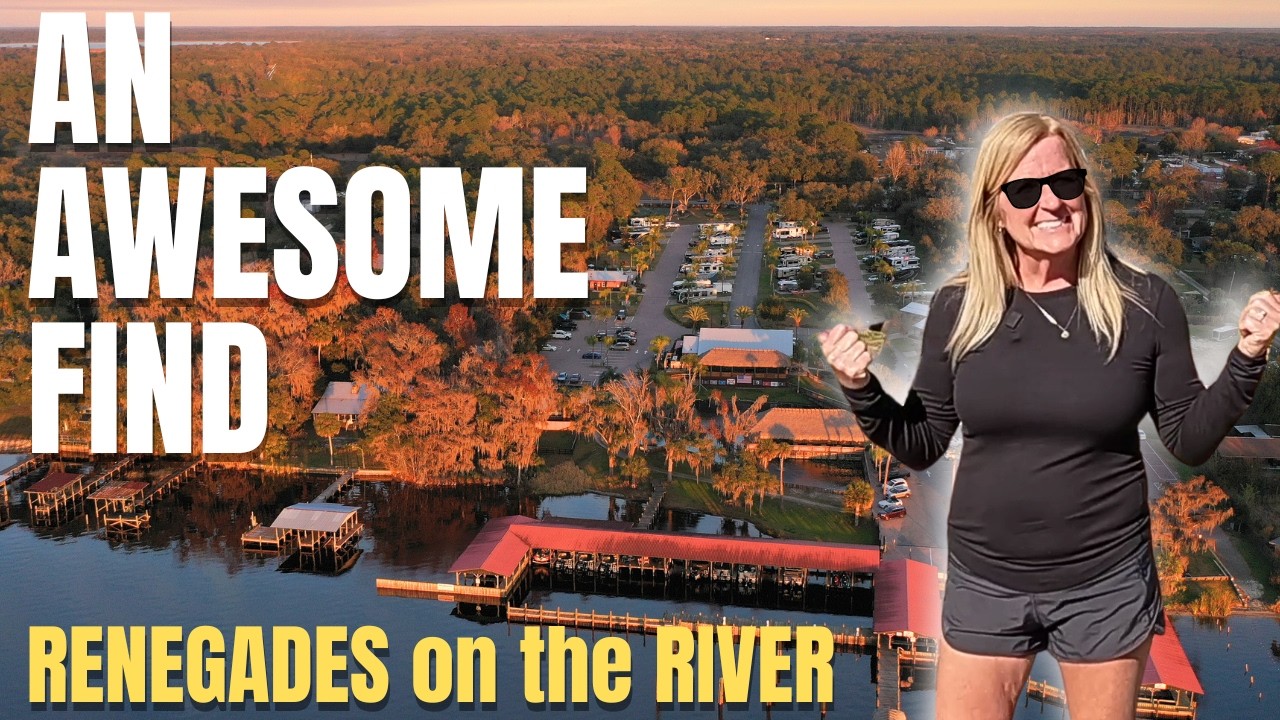 «Отступники на реке»: потрясающий обзор курорта для автодомов: #rvlife #rvliving #harleydavidson