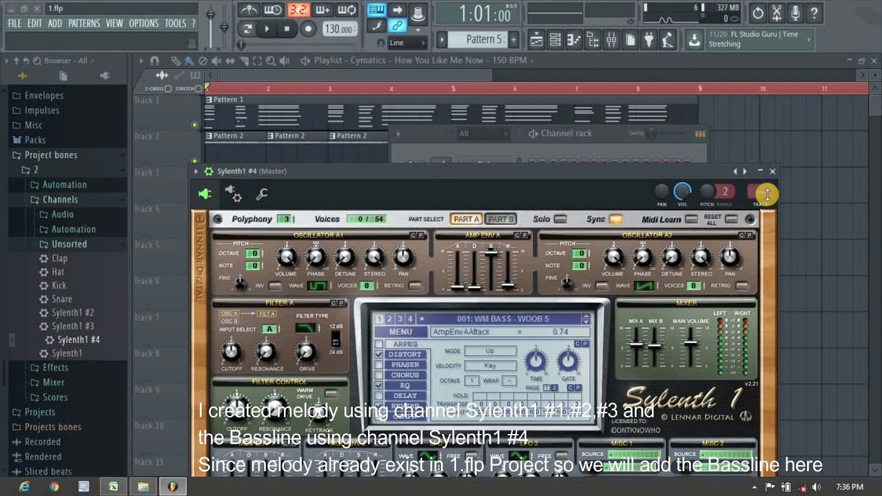 How to easily merge 2 FL Studio projects via Project Bones
