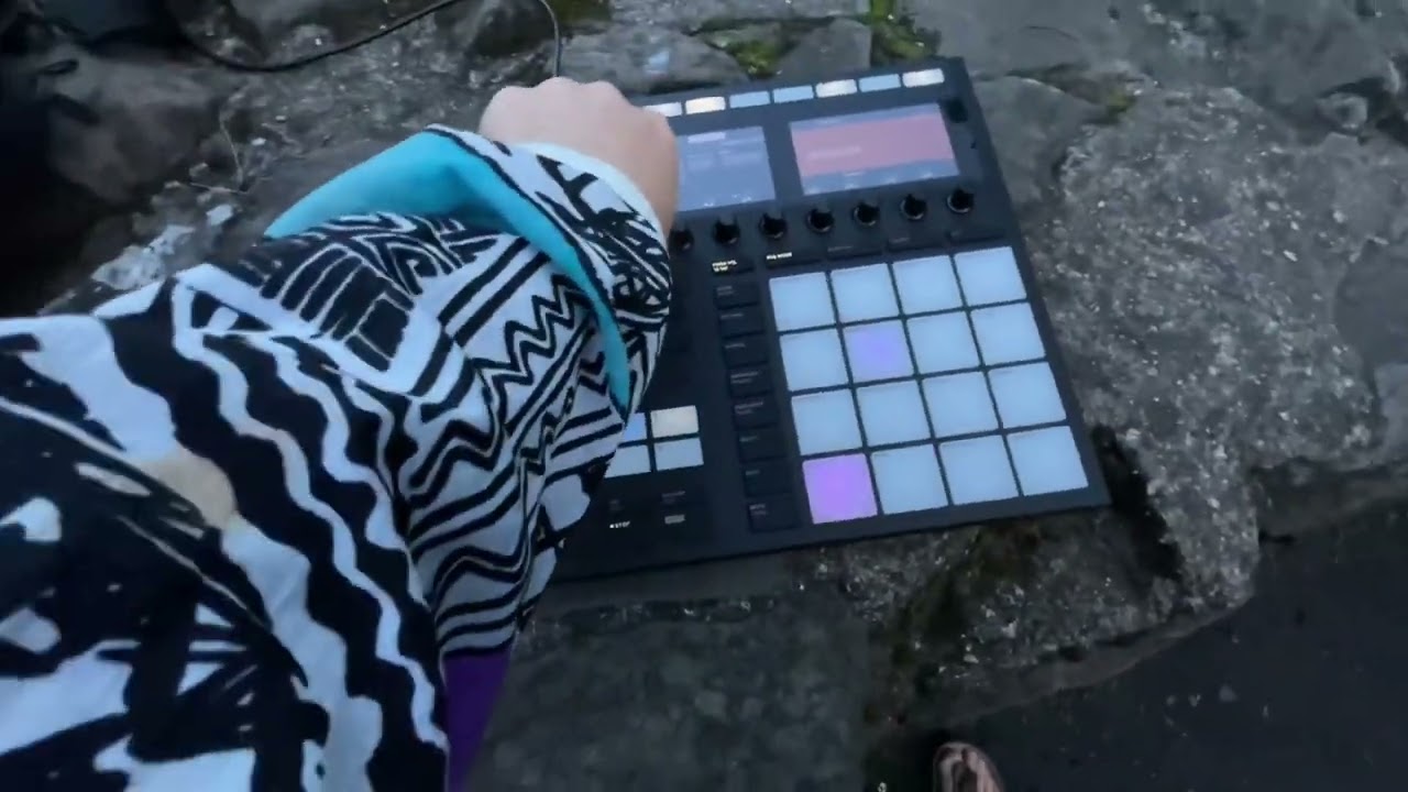 Maschine Mk3 live Downtempo Outdoorsession
