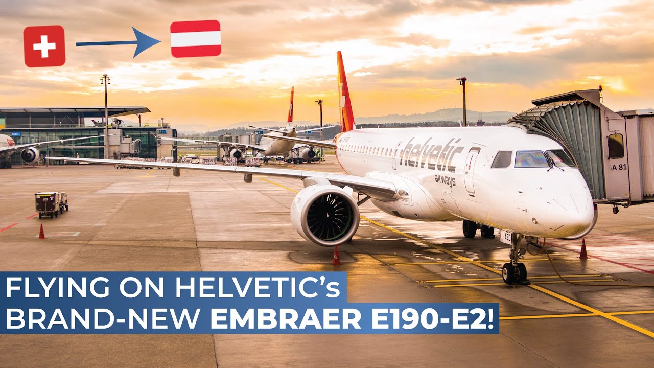 TRIPREPORT | Helvetic Airways (ECONOMY) | Embraer E190-E2 | Zurich - Vienna