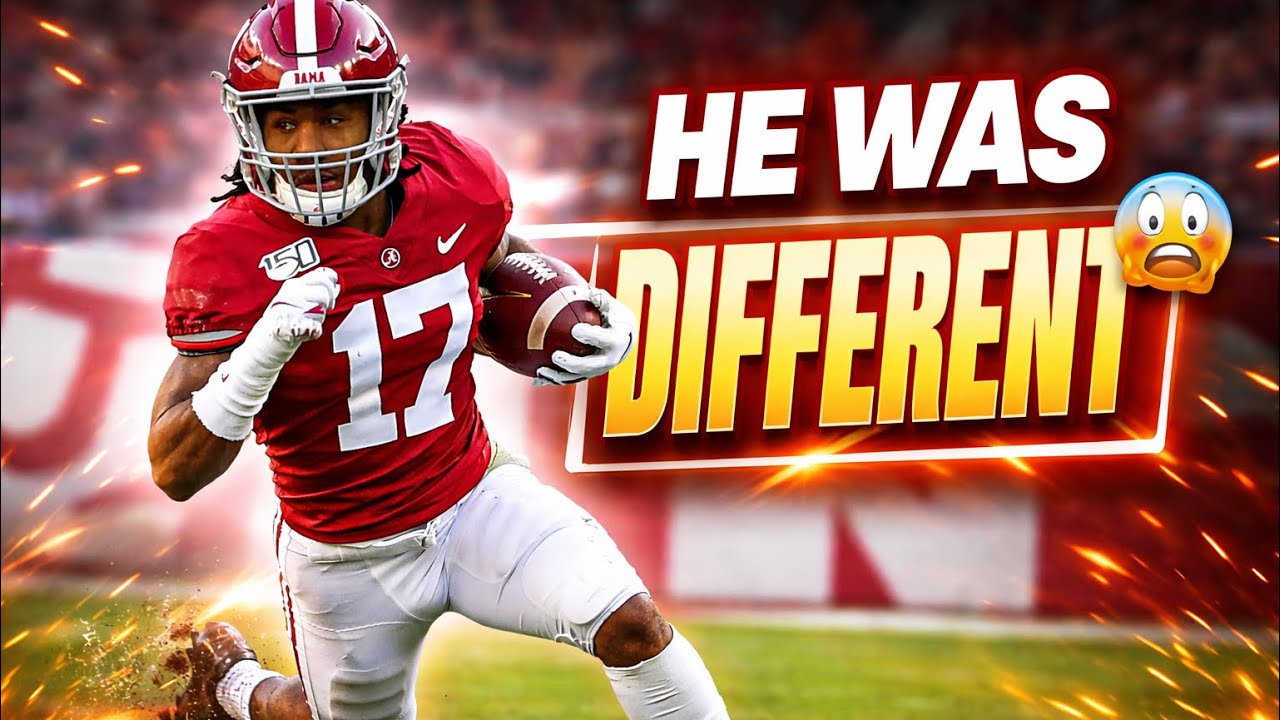 Blink and He’s GONE 😤 | Jaylen Waddle Was UNFAIR at Alabama