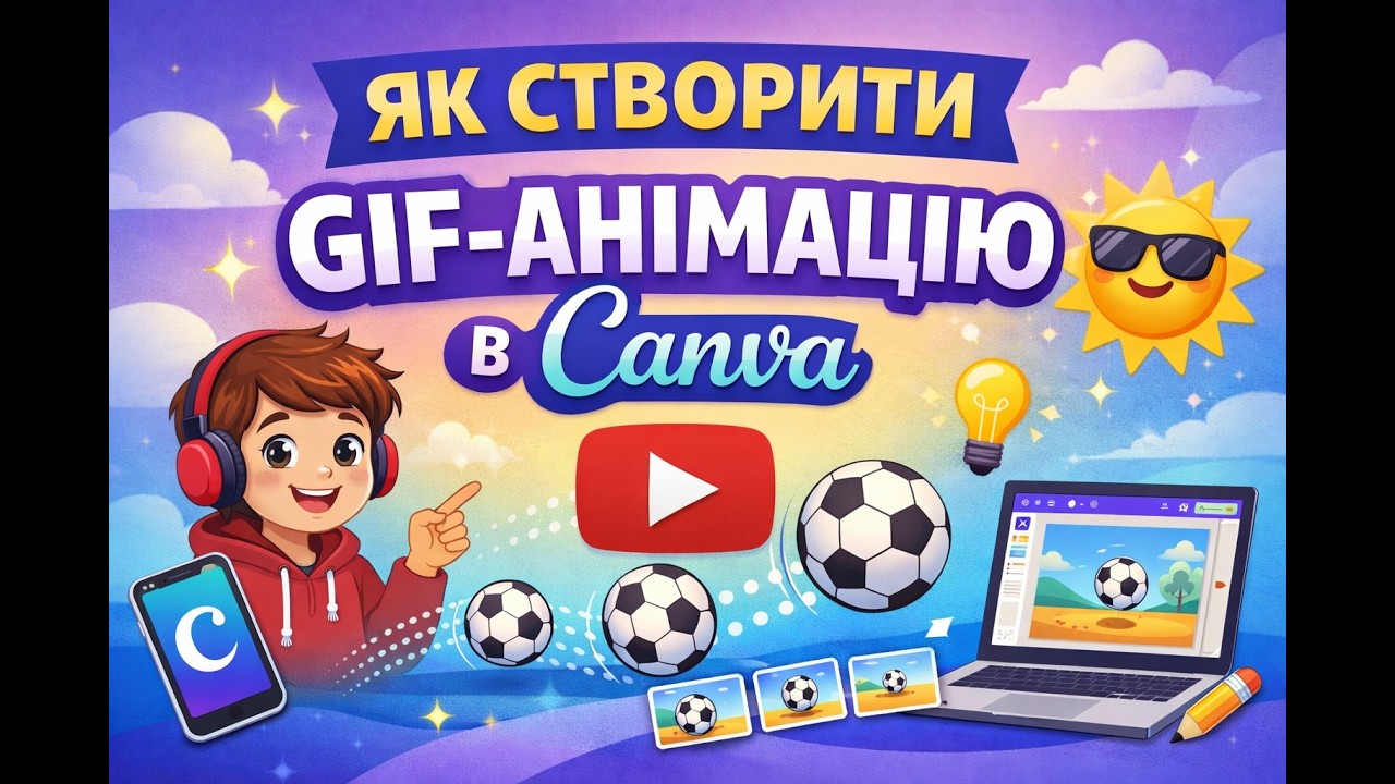 Анімація в графічному редакторі Canva