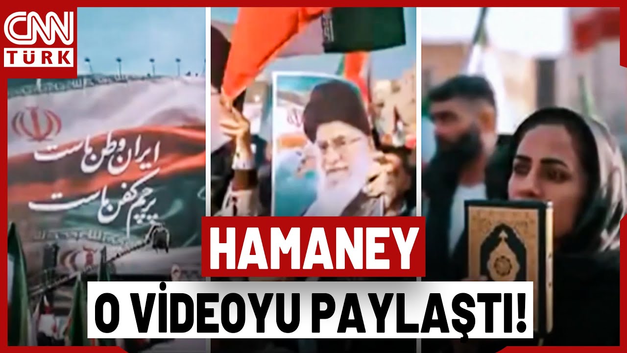 Hamaney'den Dikkat &Ccedil;eken Videolu Mesaj! Hamaney ABD ve İsrail'e G&ouml;nderme Mi Yaptı?