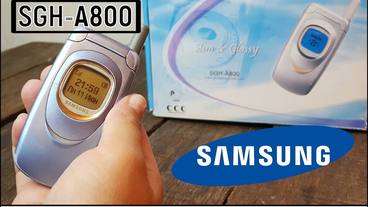 SAMSUNG SGH-A800: дамский угодник (2002) – ретроспектива