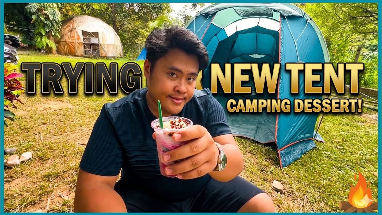 CAMP MORRI | TESTING BAGONG TENT