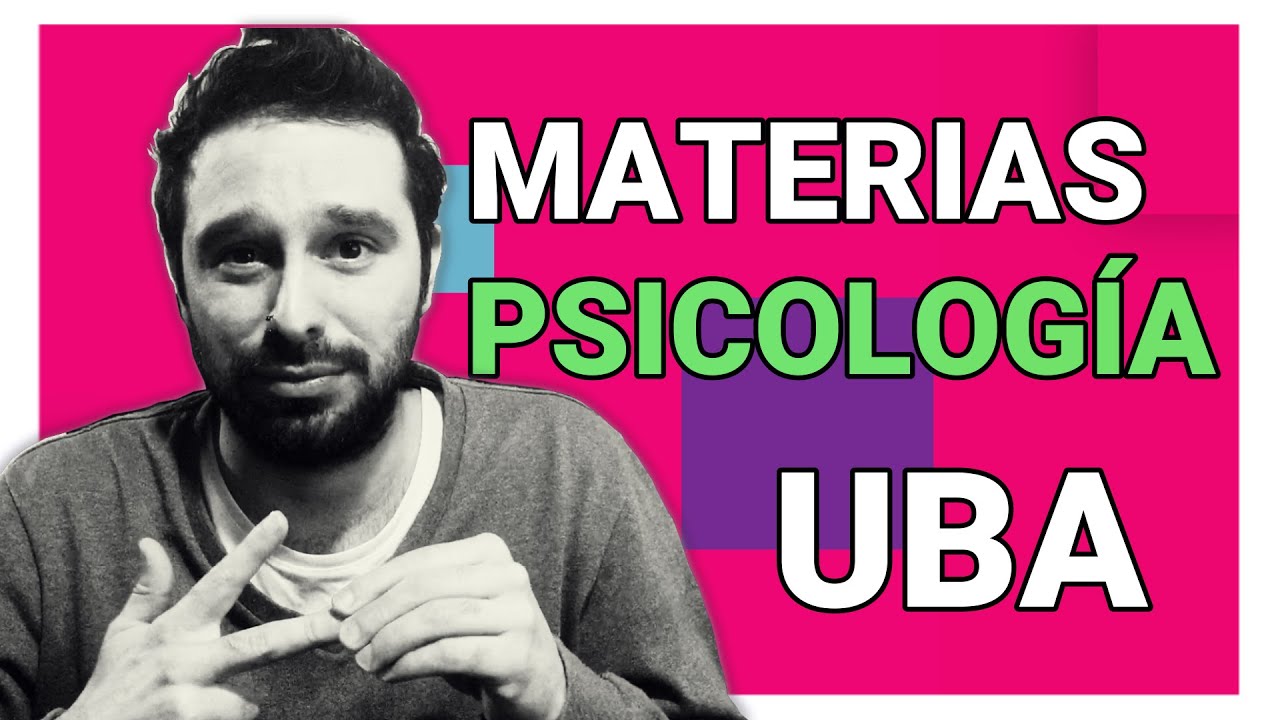 PLAN DE ESTUDIOS carrera de PSICOLOGÍA UBA 📚 | Repaso de MATERIAS una por una ✅