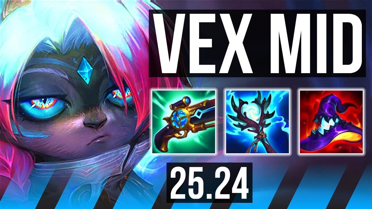 VEX vs MEL (MID) | 11/1/7 | EUW Master | 25.24