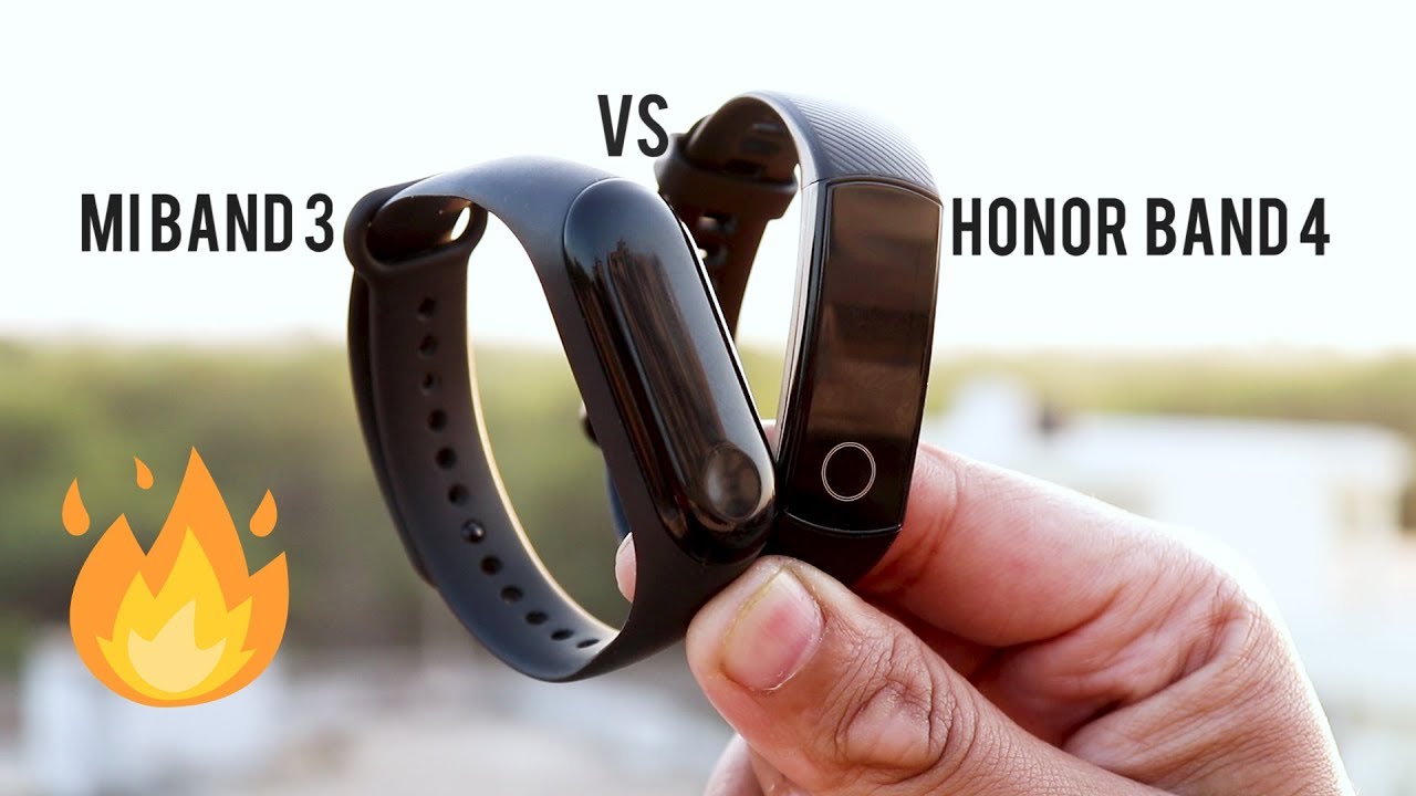 Mi Band 3 VS Honor Band 4 Hindi Comparison
