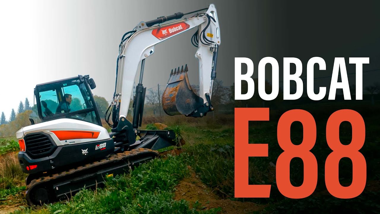 Conoce la Bobcat E88: Solida y Estable como una Roca
