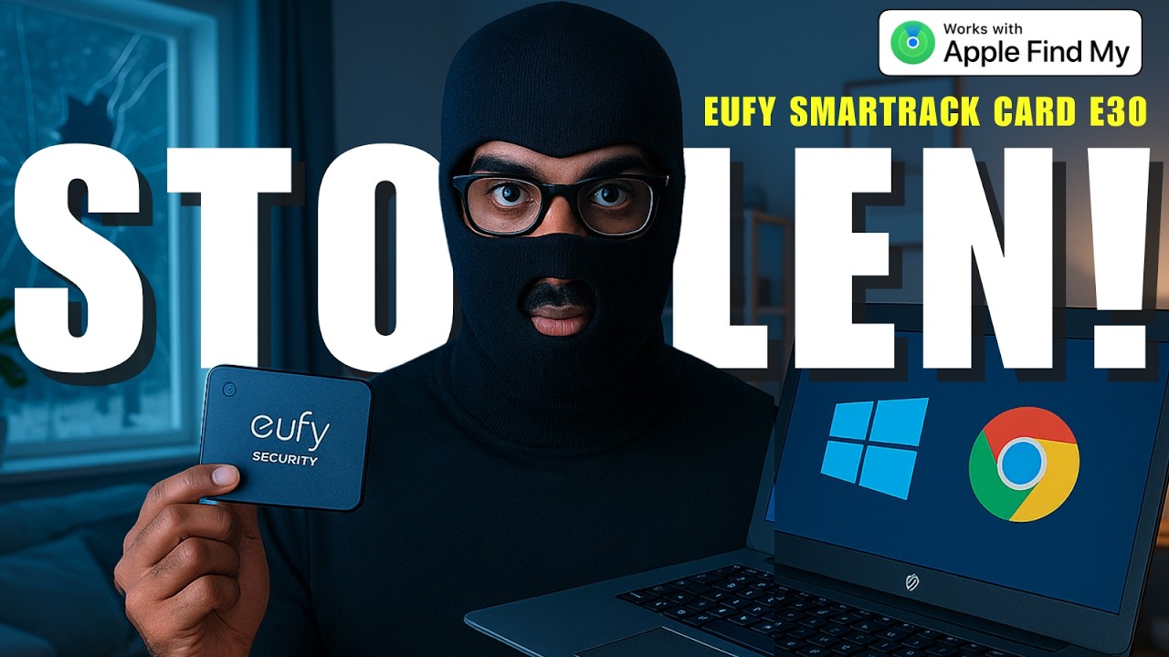 eufy SmartTrack Card E30 (Wallet/Laptop Tracker) - No More Theft!