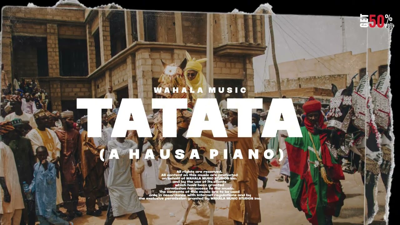 TATATA (A Hausa Piano) - Afrobeats Phonk feat. Burna Boy, Ruger, Rema, Davido, Wizkid type Beat