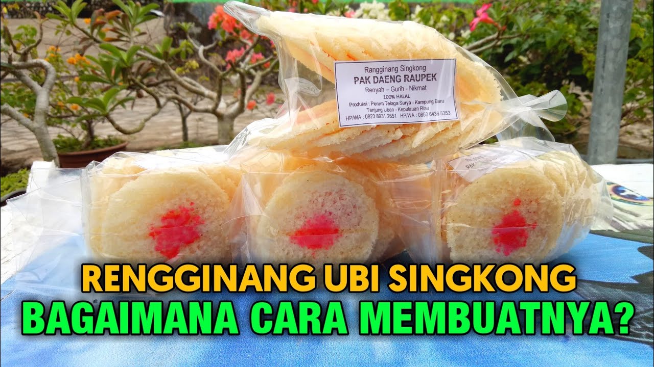 Cara Membuat Rengginang Ubi / Singkong Dari Awal Sampai Akhir - Bintan Kepri