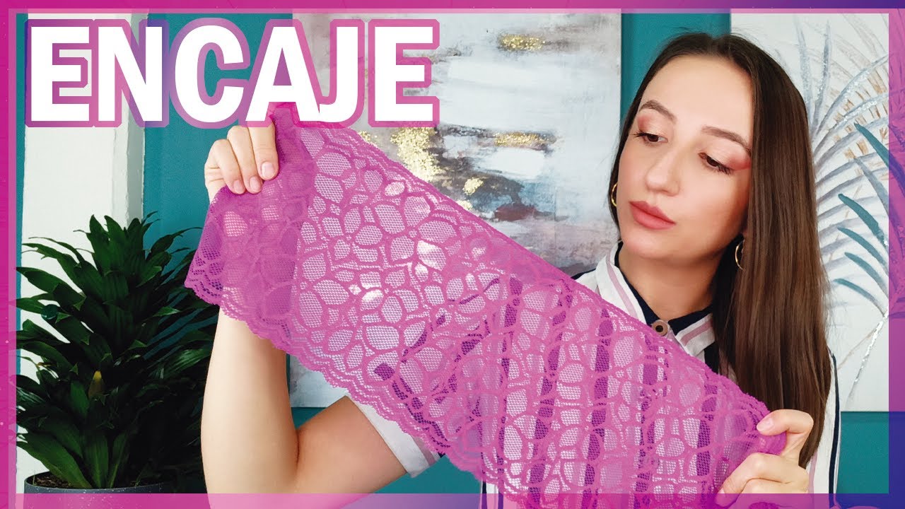 ✨ Encaje para ROPA INTERIOR 👙 (Usos y Características) | Diccionario textil