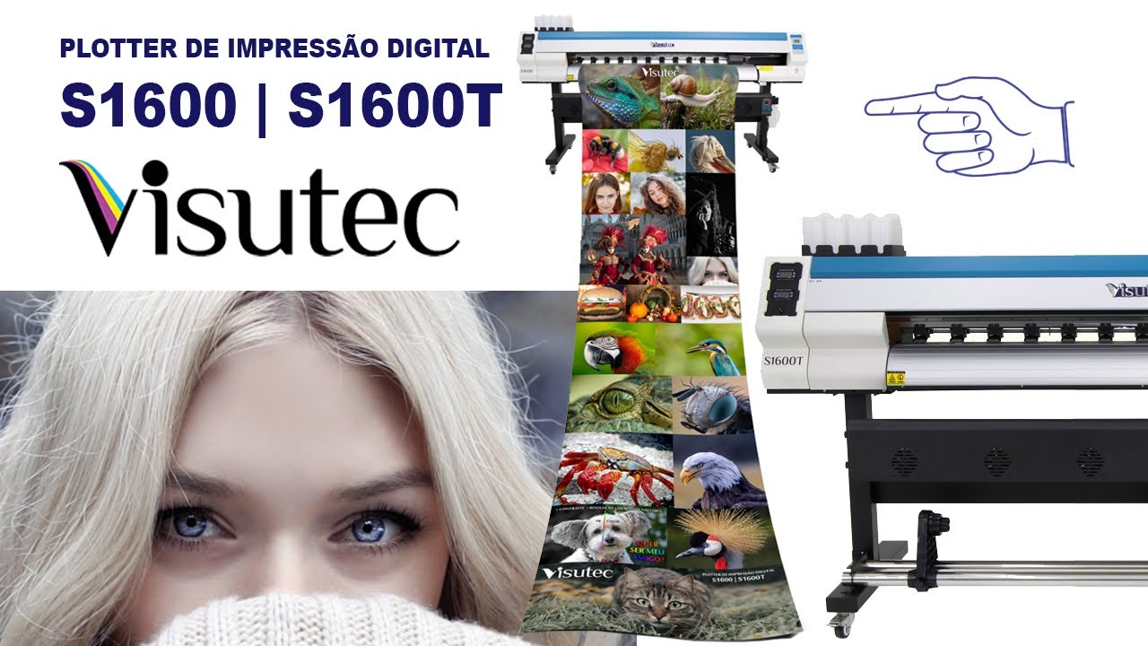Visutec | S1600 | S1600T | Plotter com alta resolução!