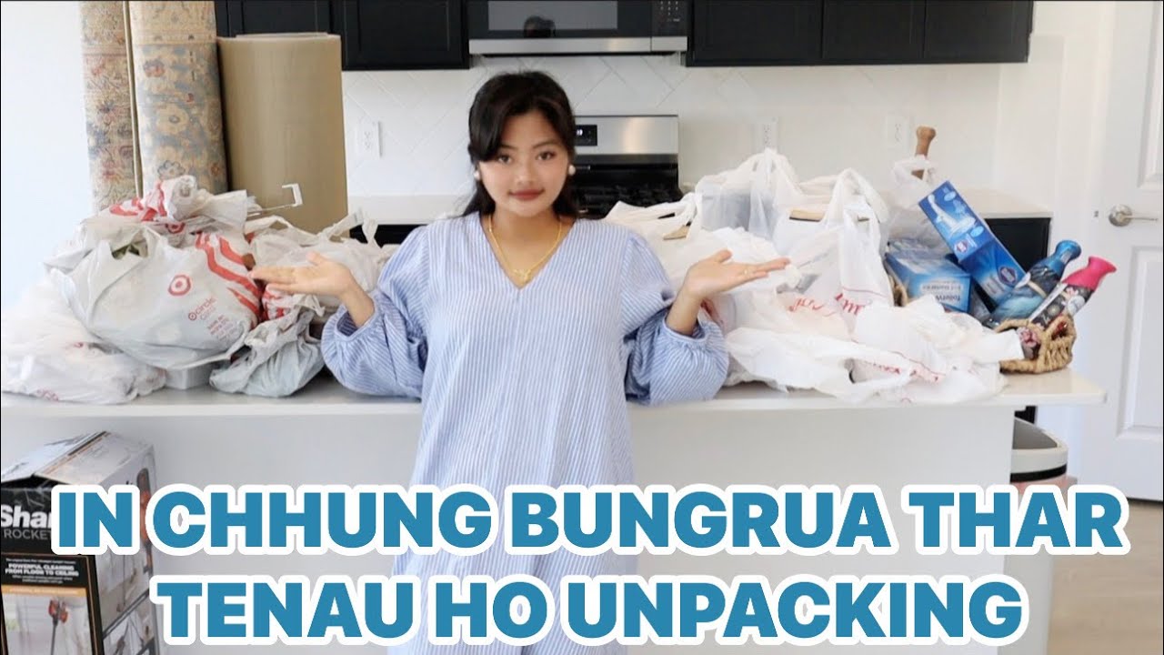  (MIZO VLOG) KAN IN THAR A KAN MAMAWH TENAU KAN LEI HO UNPACKING/UNBOXING NA! 