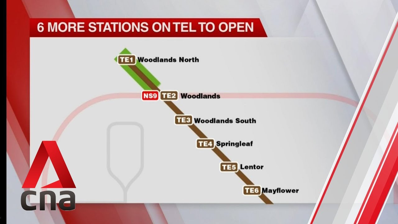Thomson-East Coast Line: 6 more stations to open on Aug 28