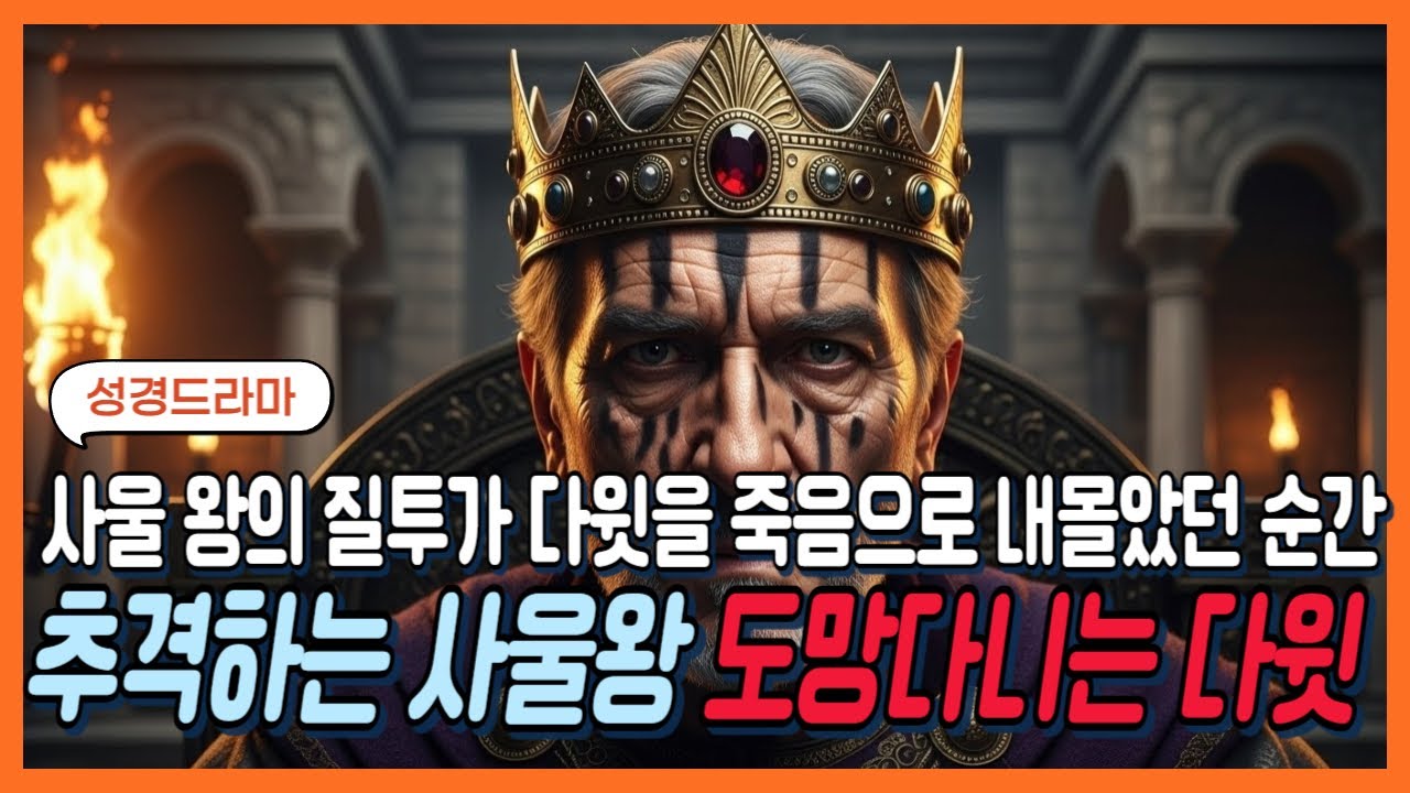 이스라엘 초대왕 사울왕의 스토리 #성경드라마 #바이블시선 #시니어성경 #성경이야기 #사울왕 #다윗 #골리앗 #엔게디 #라디오극장 #믿음 #용서 #질투
