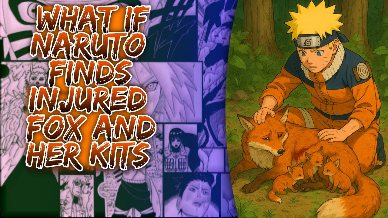 What If Naruto Finds Injured Fox And Her Kits ||