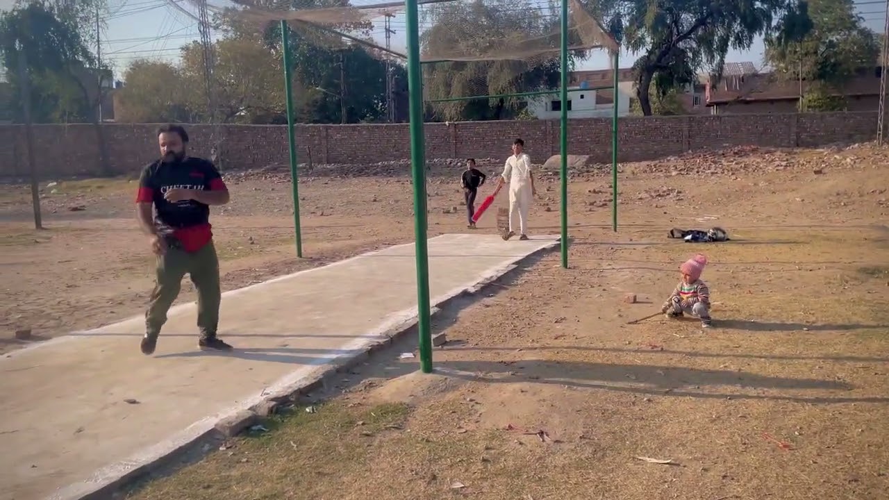 Cricket 🏏 enjoyed my team play match shouting time 