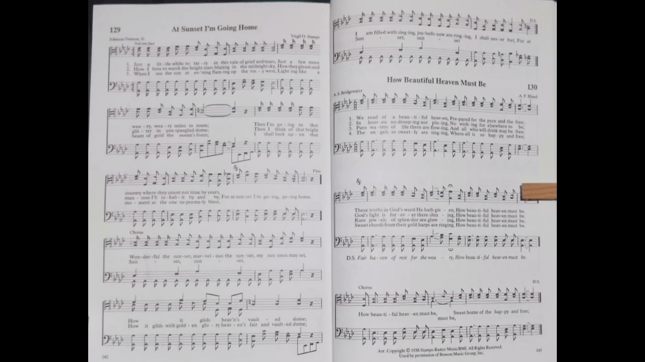 At Sunset I'm Going Home 