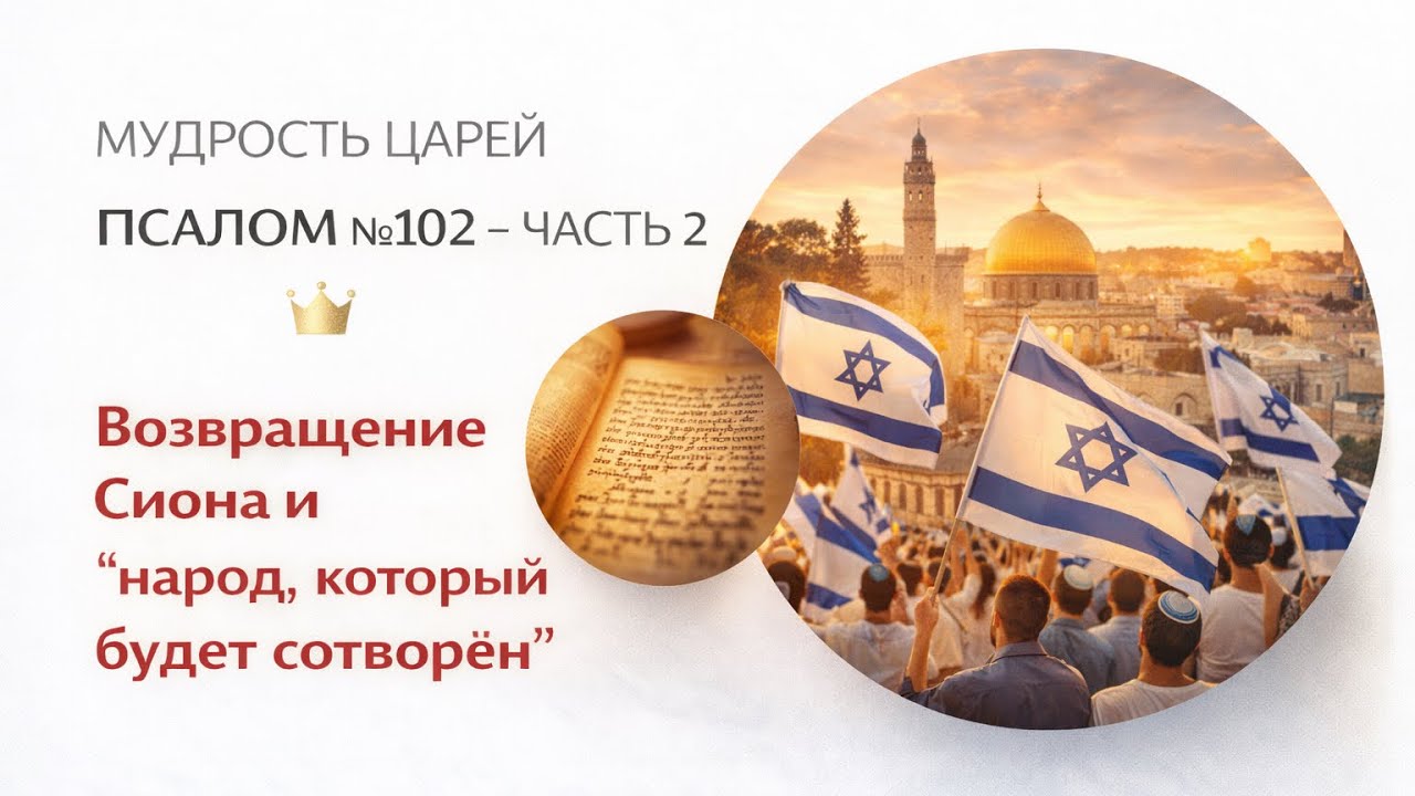 №102 часть 2 Псалмы Давида. 
