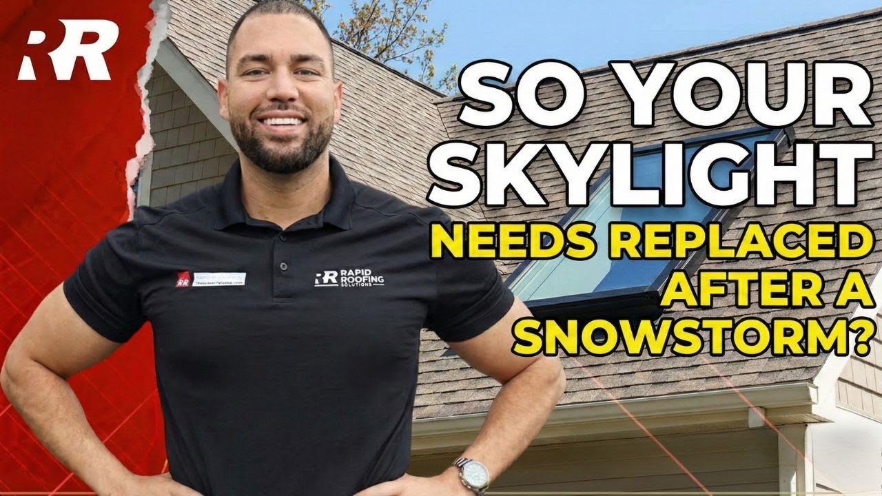 Skylight Repair Long Island — Post Snow-Storm Tips