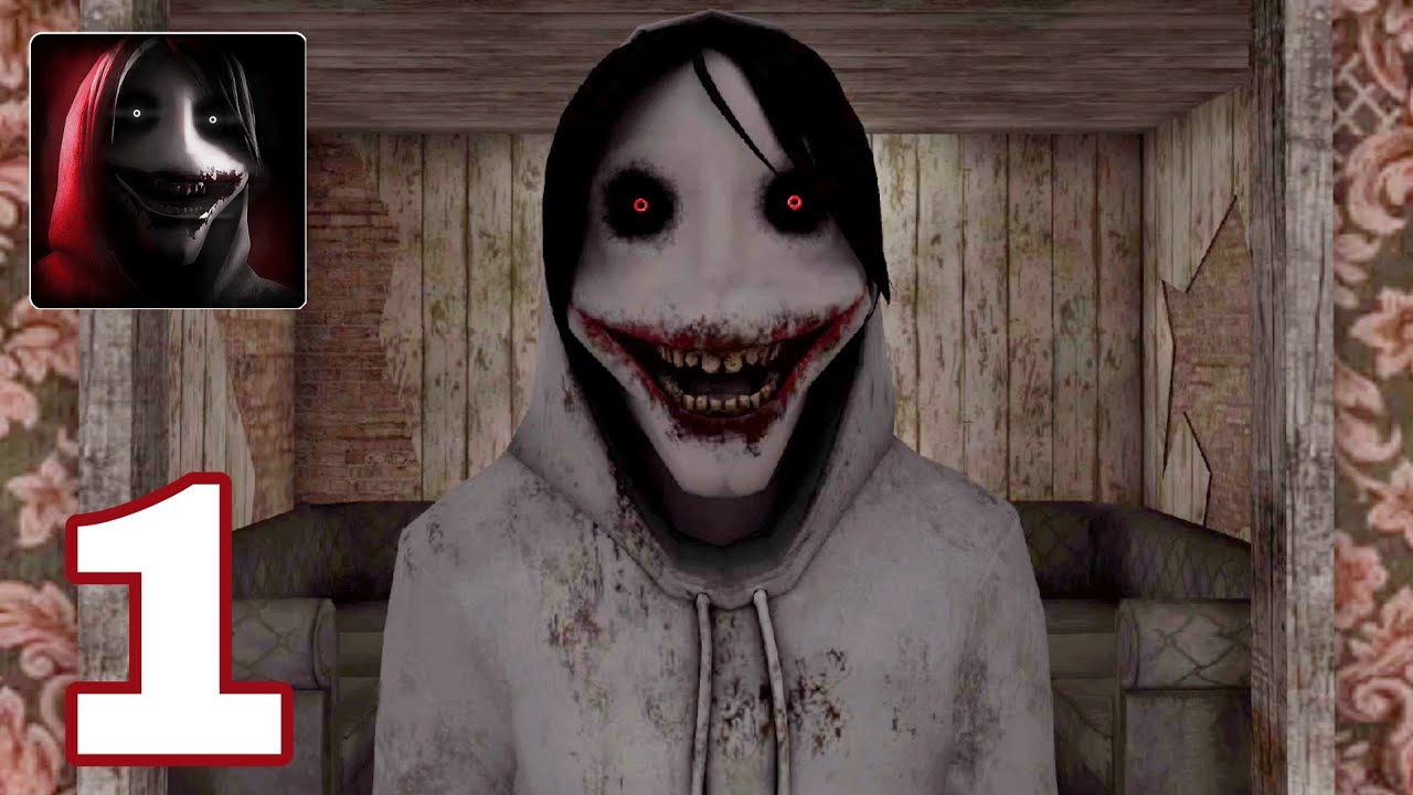 Jeff The Killer: Horror Gameplay Part 1 Main Door Escape