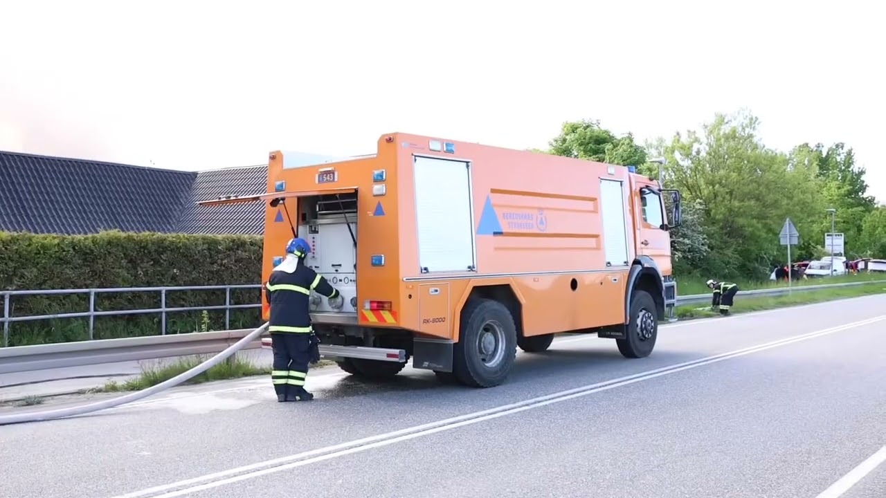 Kæmpe brand ved Ølstykke Onsdag 28/5-25