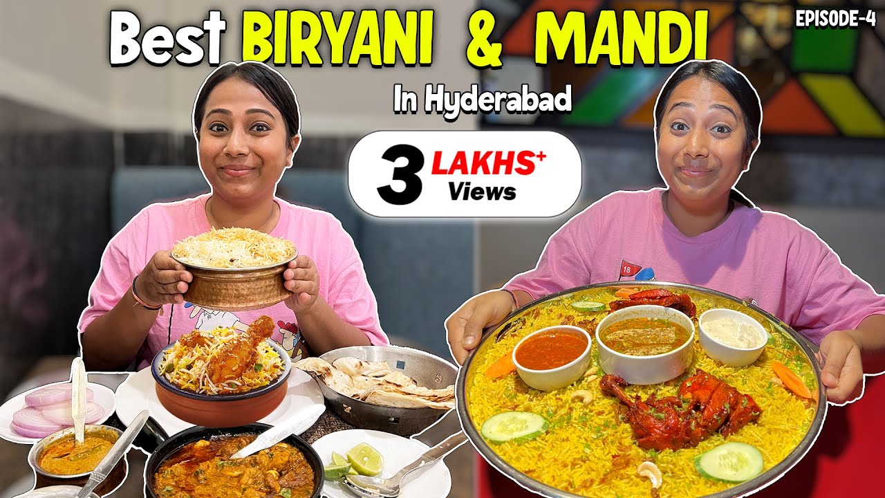 Best Biryani & Mandi in Hyderabad | Hotel Shadaab Vs. Shahghouse | Episode-4