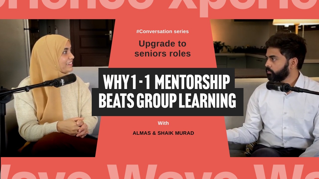 Why 1 to 1 Mentorship Beats Group Learning for Senior Designers