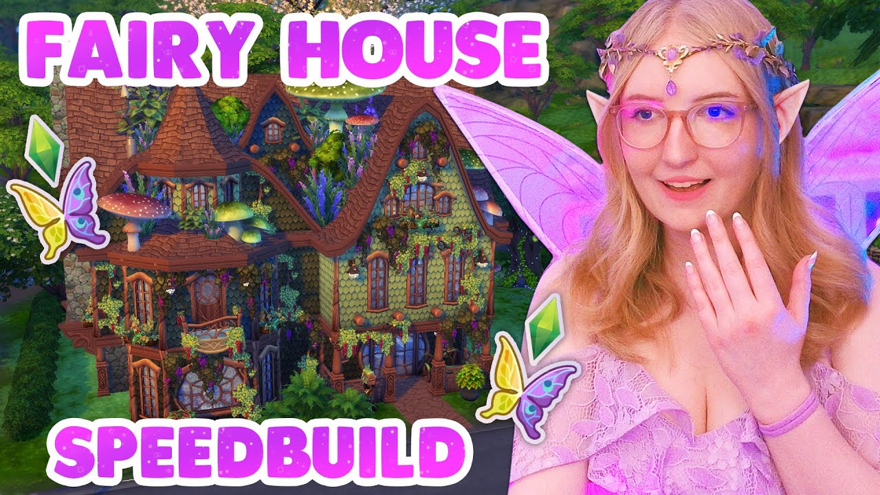 *early access* enchanted by nature fairy house! 🧚🍄🪴 | The Sims 4