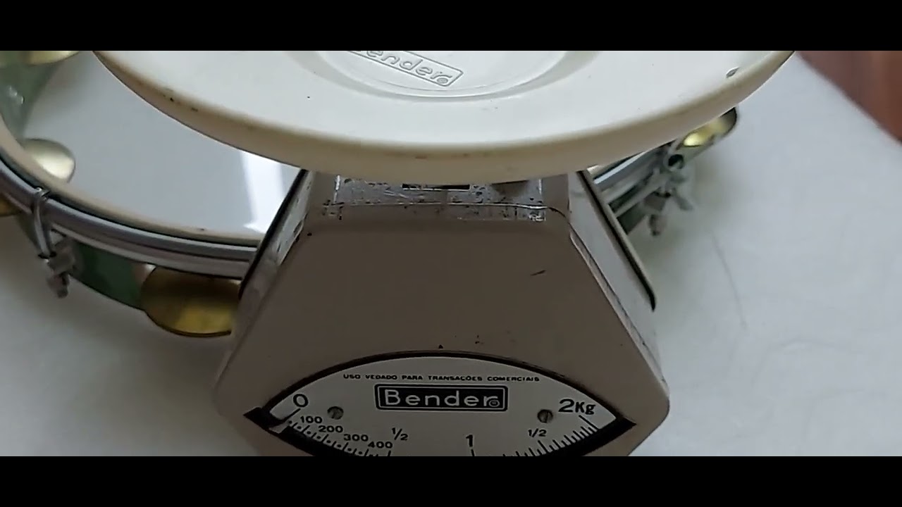 qual o peso do pandeiro super leve da Gope de 12 polegadas?