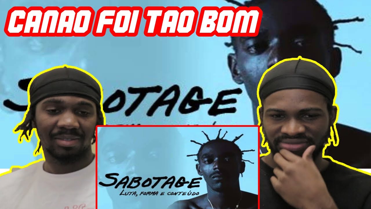 🇧🇷BACK AT THE OLD SCHOOL! Sabotage - Canão Foi Tão Bom | React