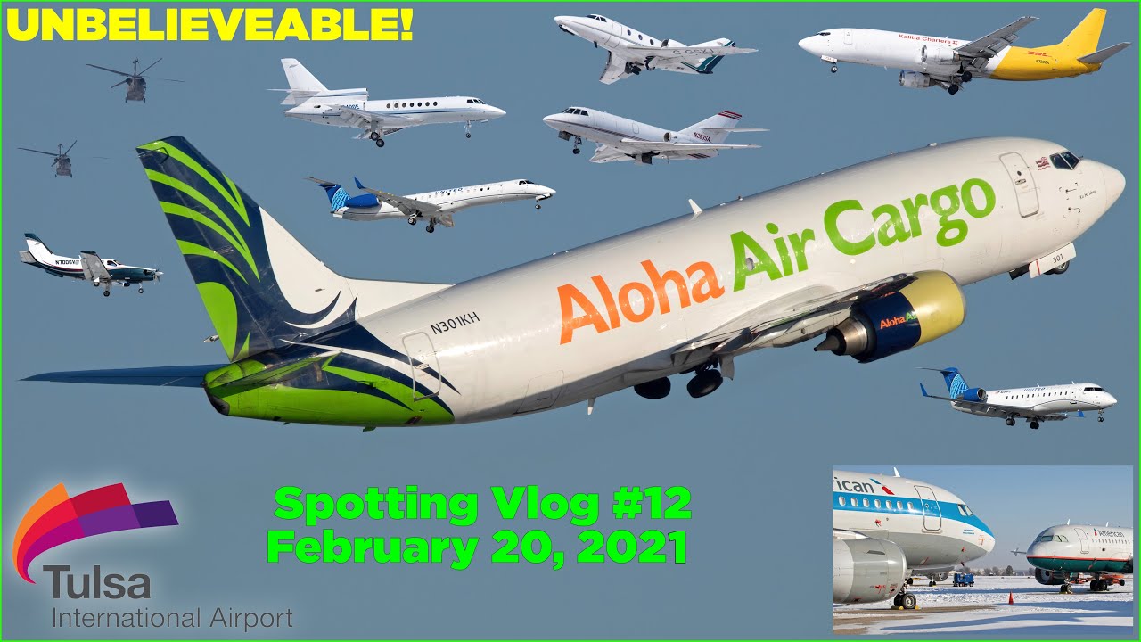 UNBELIEVEABLE! | Tulsa International Airport Spotting Vlog #12