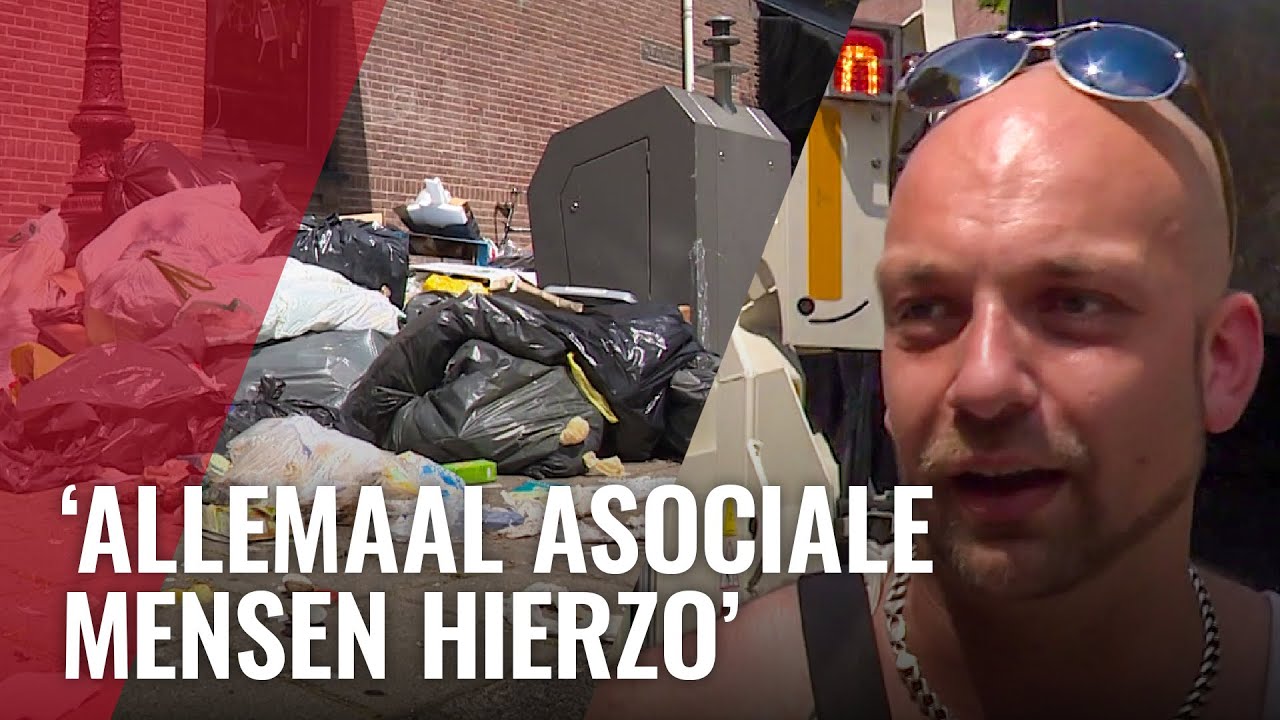 Bewoners Oud-Zuid zijn afvalberg spuugzat